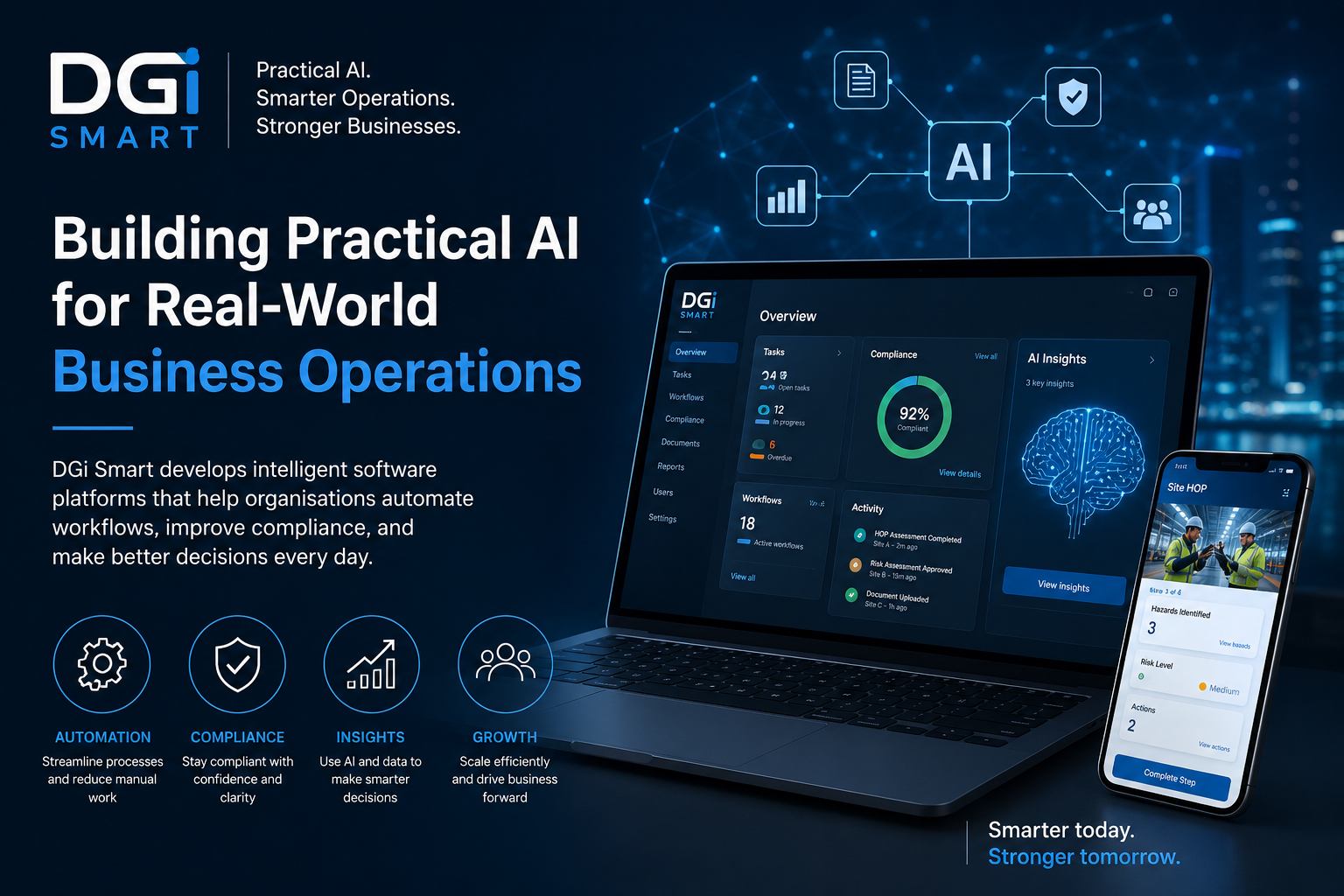 DGi Smart: Building Practical AI for Real-World Business Operations